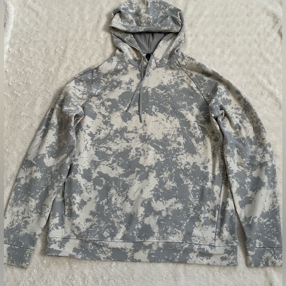 Lululemon City Sweat Pullover Hoodie French Terry in Spectral White Opal Silver